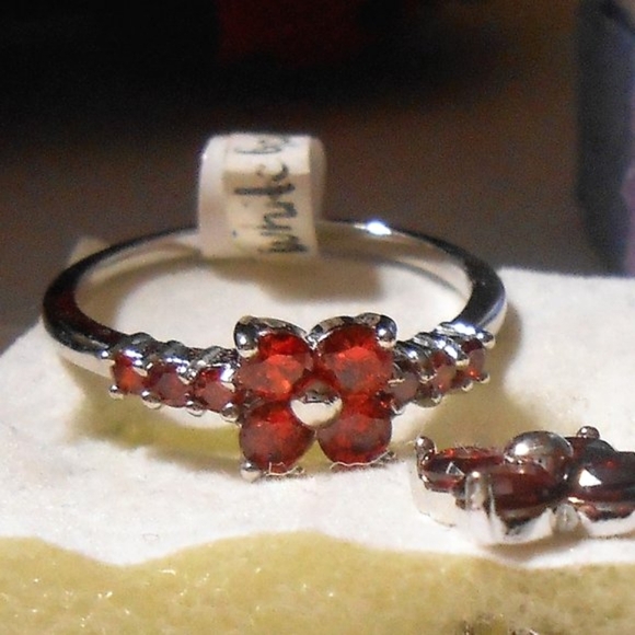 Jewelry - Garnet Ring New in Box